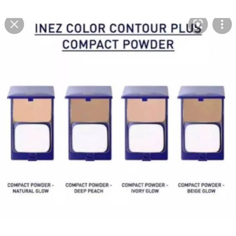 INEZ COLOR CONTOUR PLUS Compact Powder | Blusher | Concealing | Correcting | Face Powder | Finishig | Concealer ❤ jselectiv ❤ INEZ COLOR CONTOUR PLUS SERIES