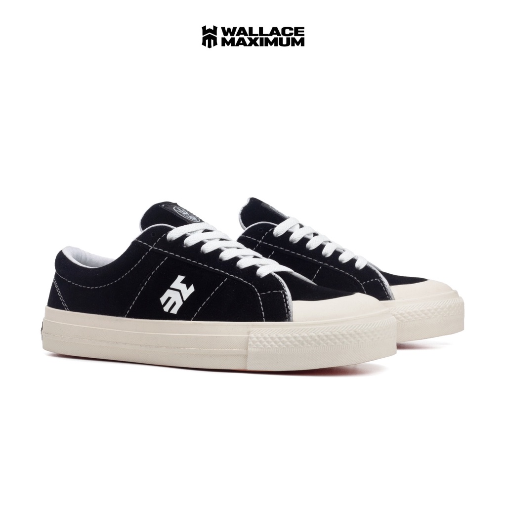 SEPATU VULCANIZED WAMA SNEAKERS PRIA WANITA VULCANISIR SKATE BMX OBELIS DAN ASTERIS WALLACE sepatu vulcanized skateboard BRAND LOKAL WALLACE MAXIMUM ORIGINAL-4