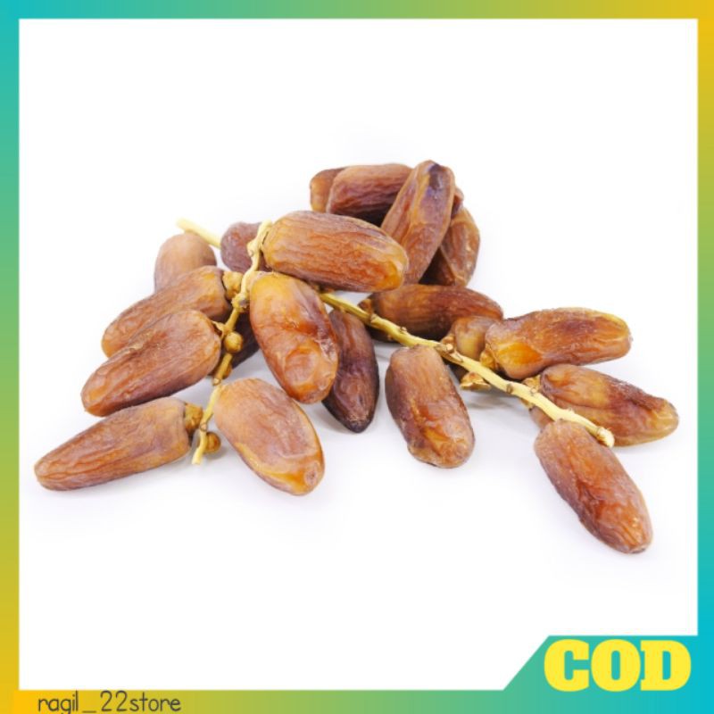 

[COD] Kurma Tangkai Tunisia Kemasan 500 Gram | Kurma Tunisia Asli Kualitas Premium