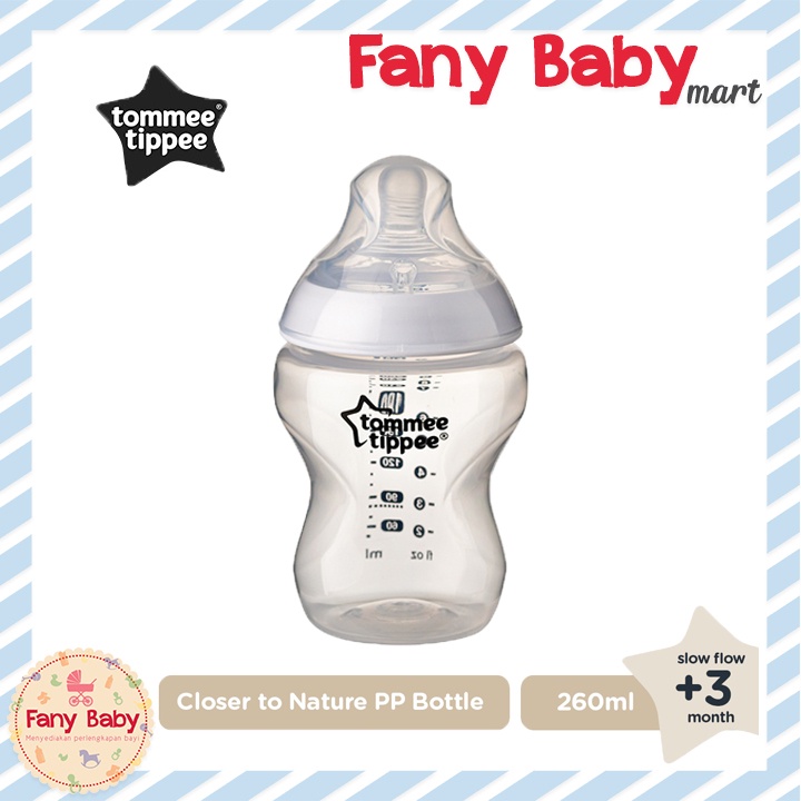 TOMMEE TIPPEE CLOSE TO NATURE PP BOTTLE 260ML