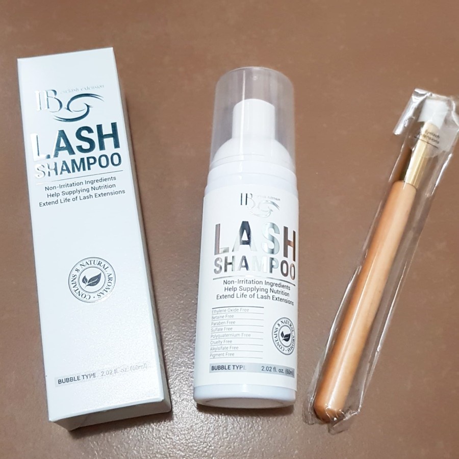 IB LASH SHAMPOO CLEANSER EYELASH EXTENSION FOAM