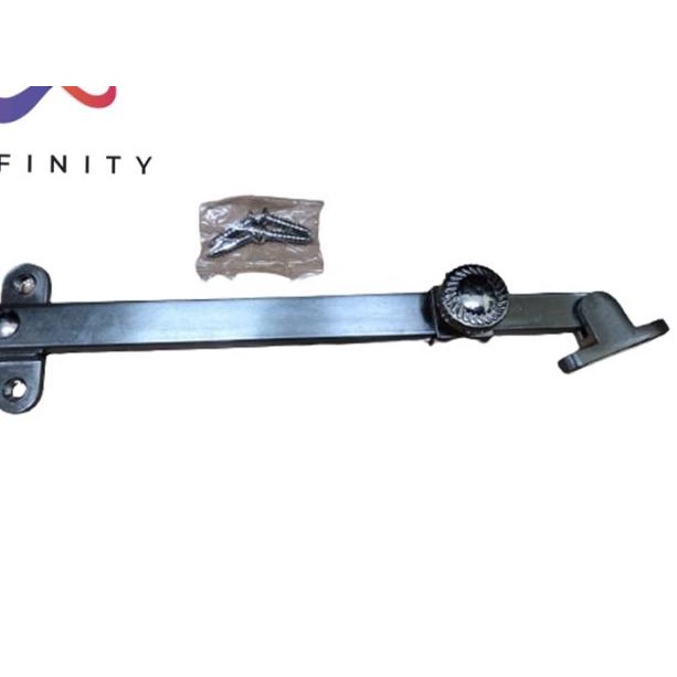 RAMSKAR PETAK SILVER SN LAMSKAR PENAHAN JENDELA PUTAR TARIK IGM 8"