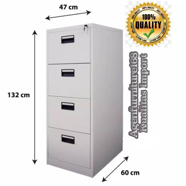 LEMARI BESI FILING KABINET 4 LACI FILING KABINET 3 LACI FILING KABINET 2 LACI FILING KABINET 4 SUSUN