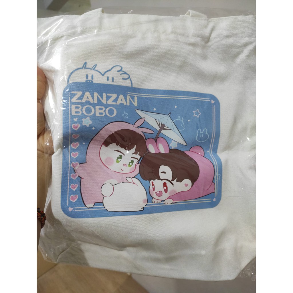 Yizhan/BJYX Zaobobo totebag from "Slow and Romantic" PB SET