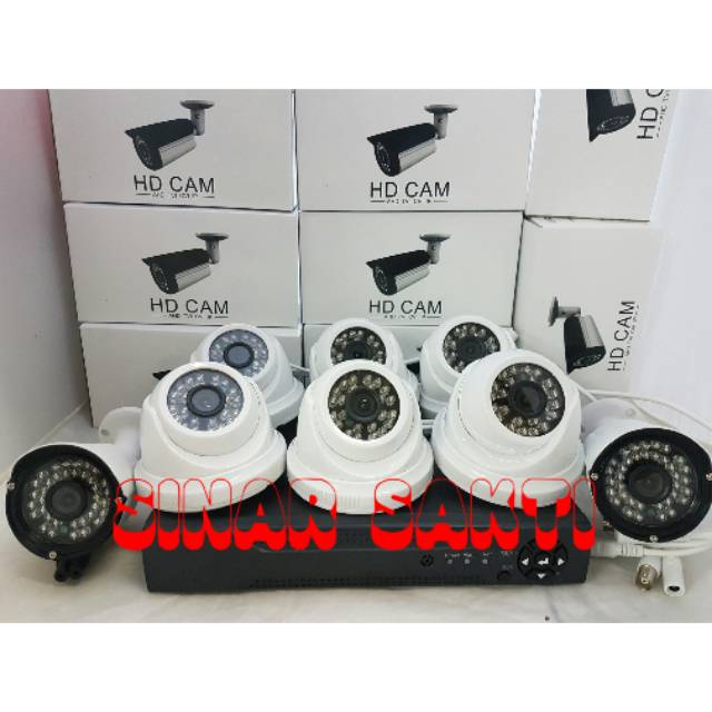 PAKET CCTV 16 CAMERA 3MP ( KOMPLIT TINGGAL PASANG )