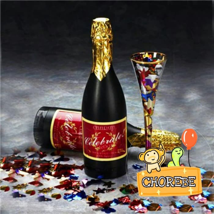 Jual Confetti / Party Popper Botol Wine / Champagne (30cm) | Shopee ...