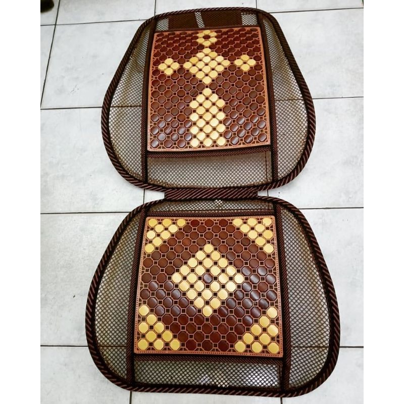 SEAT CUSHION / SANDARAN DUDUKAN ALAS TATAKAN JOK MOBIL KURSI KANTOR RUMAH MOTIF KAYU UNIVERSAL