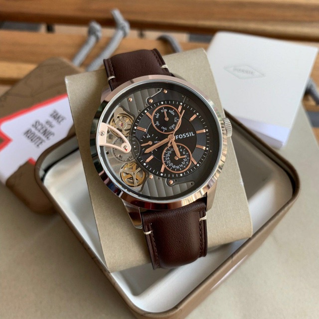 Jam Tangan Fossil Pria Me1163 Automatic Townsman Collection Original Limited Edition Garansi COD