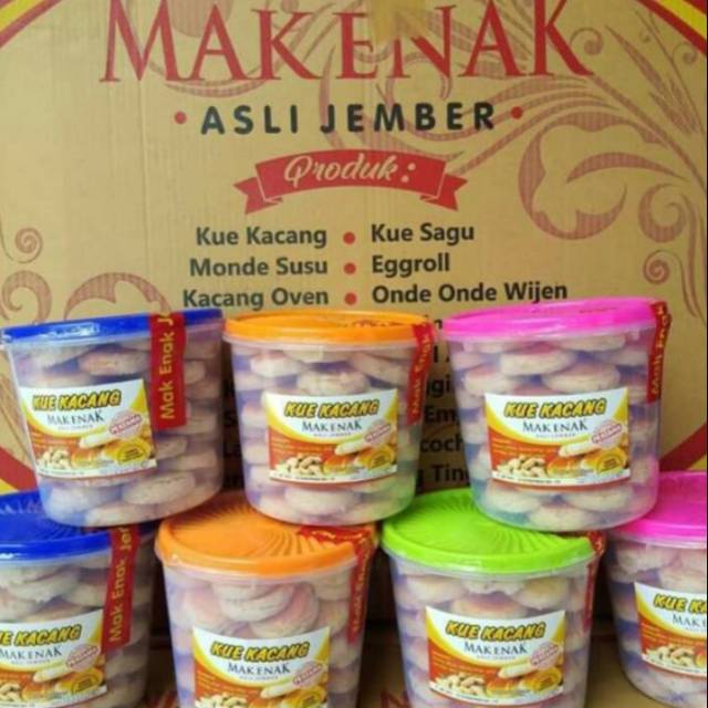 

Kue kacang Cap Mak Enak
