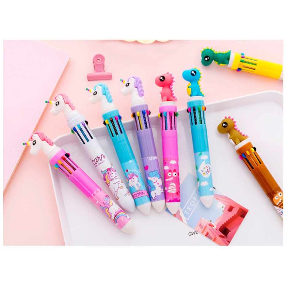 

PENA FANCY 10 WARNA PONY & DINO