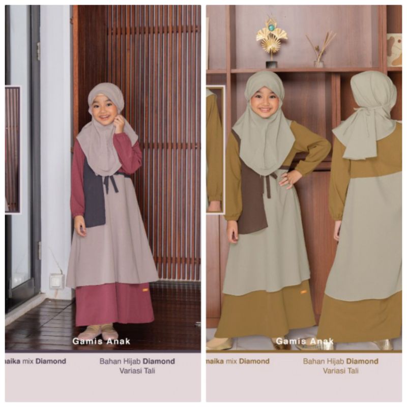 IDEA NIBRAS GAMIS ANAK NIBRAS