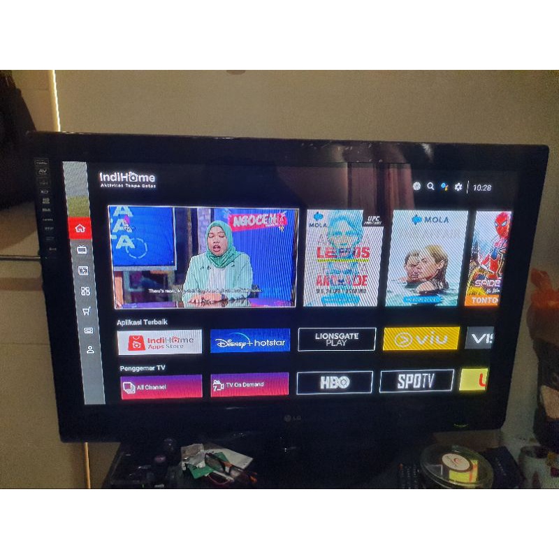 LG Plasma TV 42 Inch + Free Paket Antenna Parabola MNC Vision