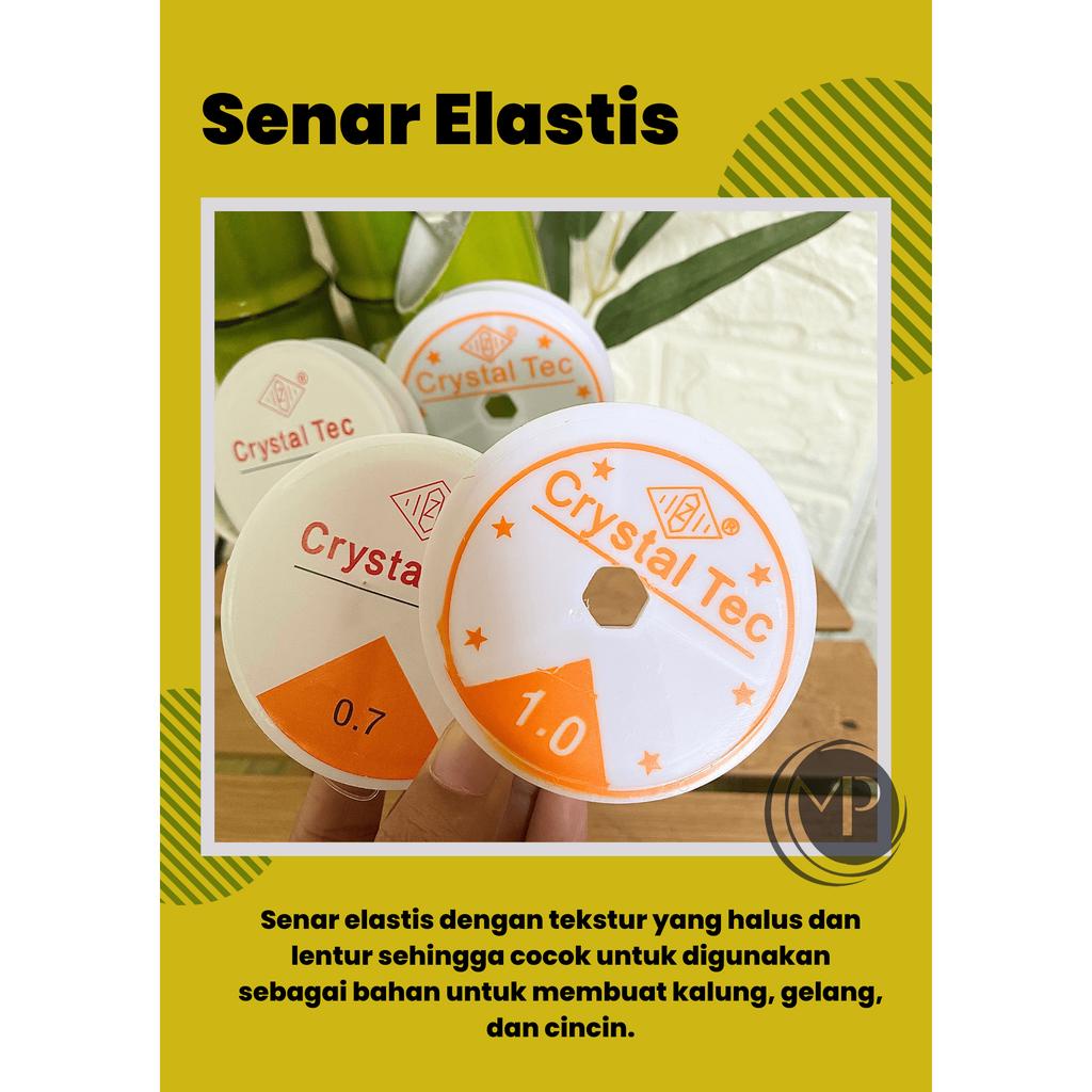 Senar Elastis / Tali Karet Transparan / Crystal Tec - PCS