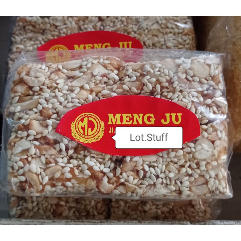 

Manisan Wijen dan Kacang/Jun Theng Meng Ju Khas Pontianak~Permen Jadul