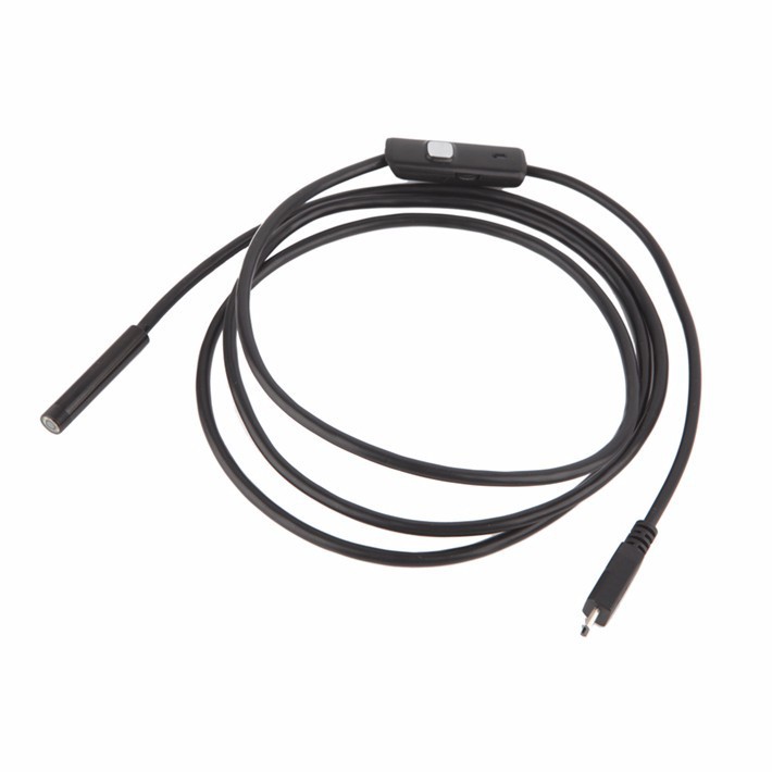 Taffware Android 7mm 4cm Focal Distance Endoscope Camera 720P 3.5M IP67 Waterproof - AB98A - OMCA1NBK Black