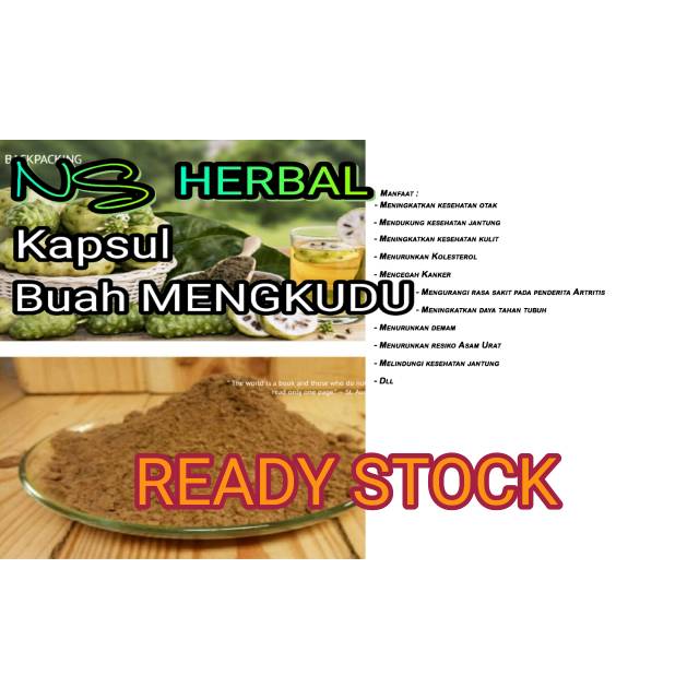 Kapsul mengkudu /pace /herbal / obat alami 70 kapsul