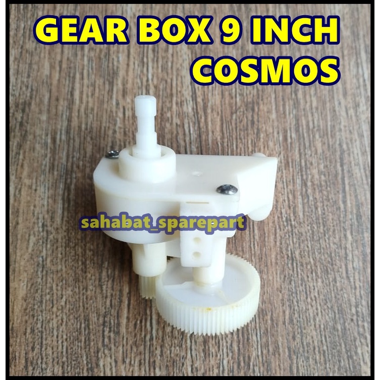 GEAR BOX DINAMO KIPAS  9 INCH MODEL COSMOS / UMUM