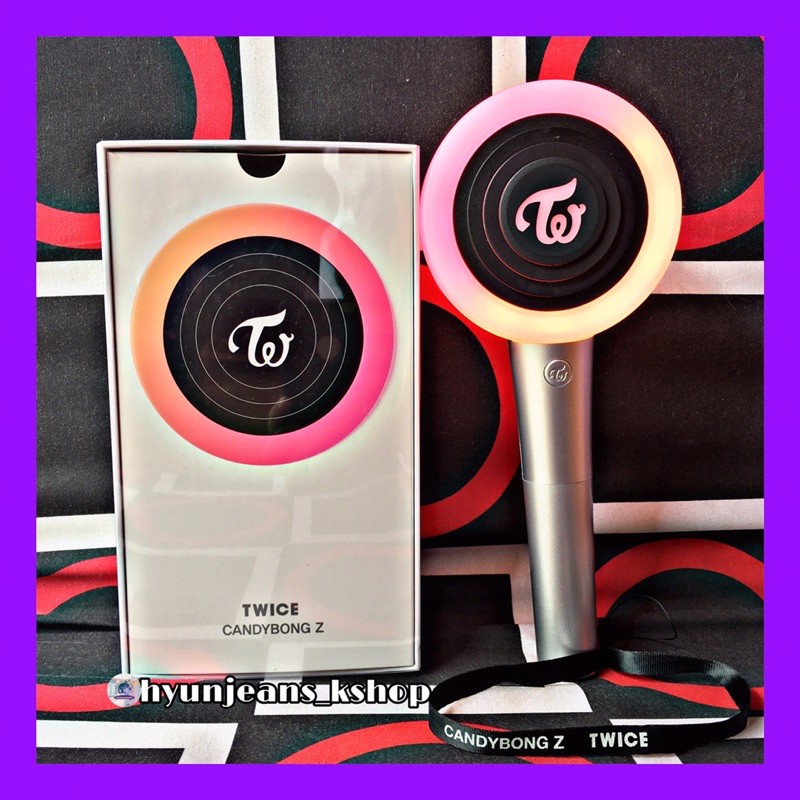 [READY STOCK] TWICE - Official Lightstick Ver. 2 CANDY BONG Z versi 2 candybong z