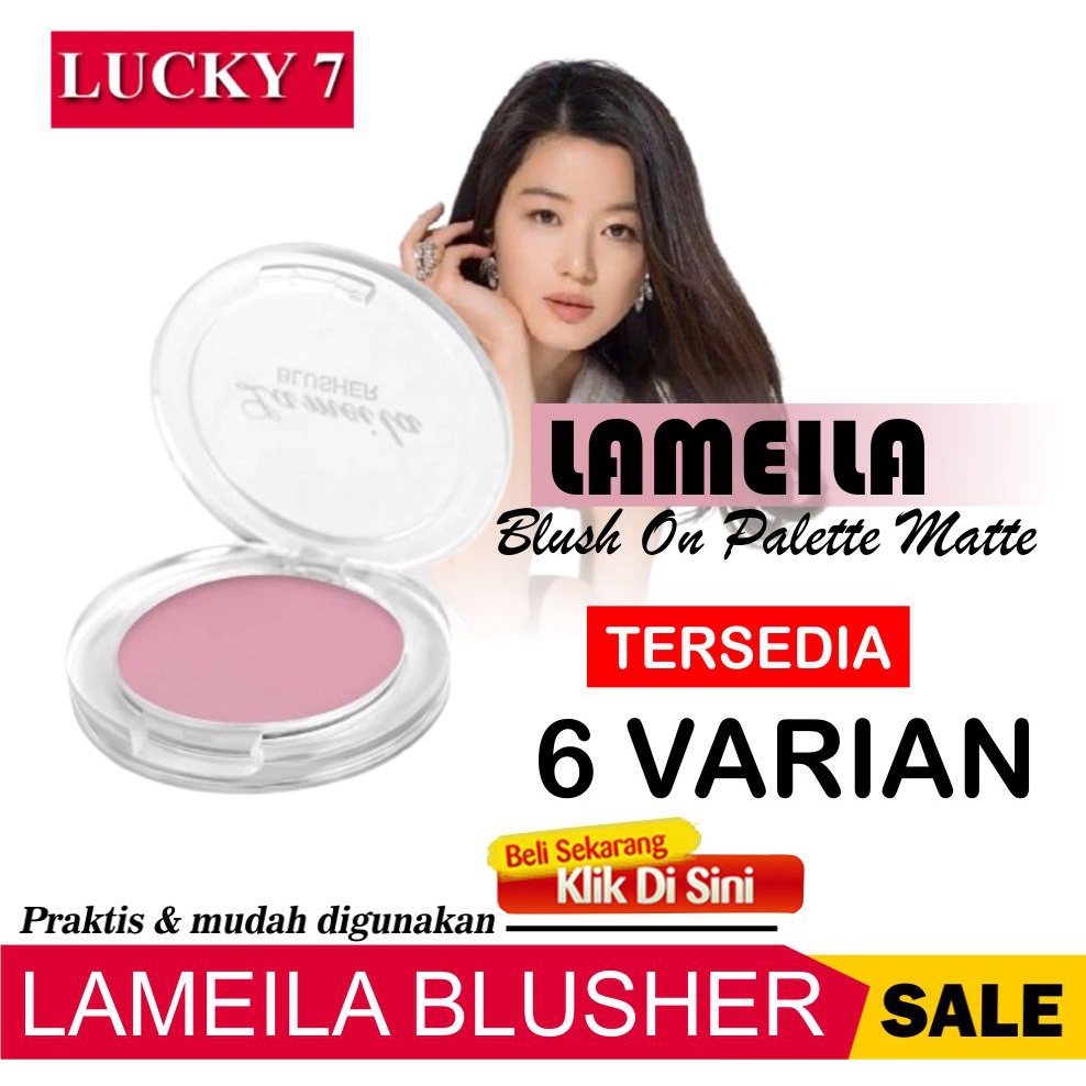 Lameila Blush On Palette Matte Anti Air dan Tahan Lama