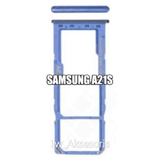 Slot Tempat Kartu Simcard Sim card Lock Simtray Sim Tray Samsung A21s A217 A217F