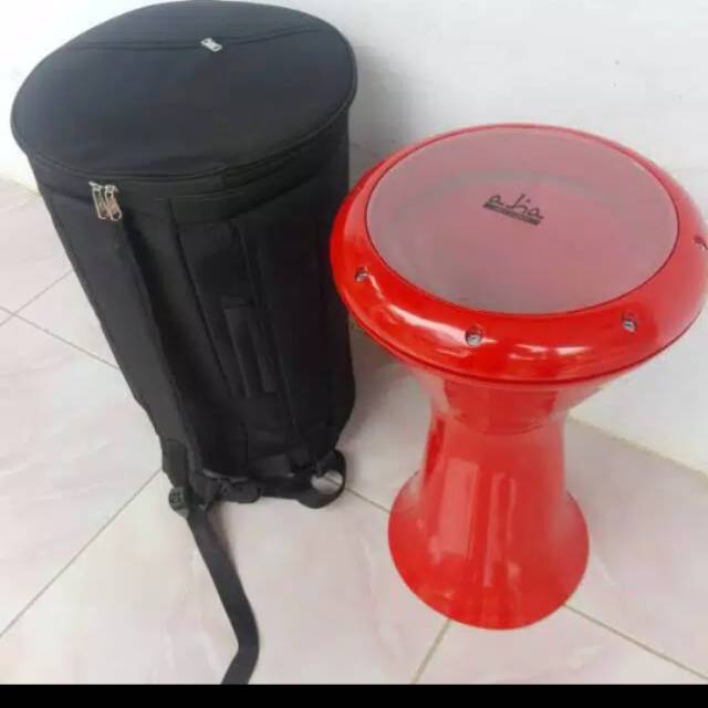 Darbuka aha percussion 8 3/4 inci cat polos mika aha darbuka 8,75 in