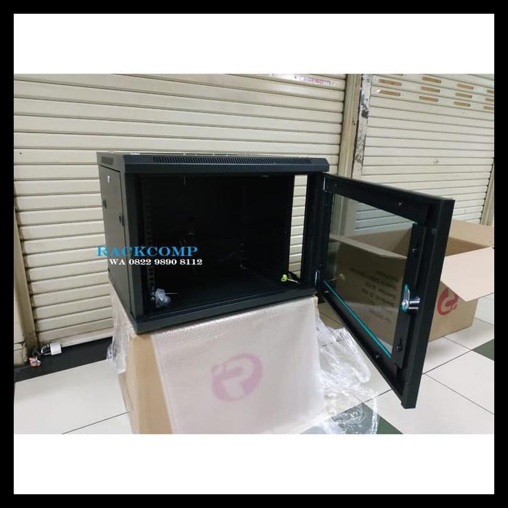 Wallmount Rack 19Inch 8U Depth 500Mm Single Door/ Rack Server 8U Wall
