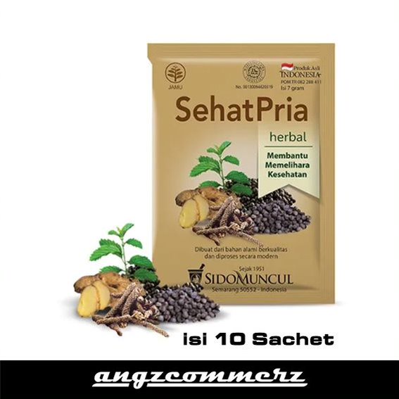

Sidomuncul Sehat Pria Jamu Minuman Herbal 10pcs
