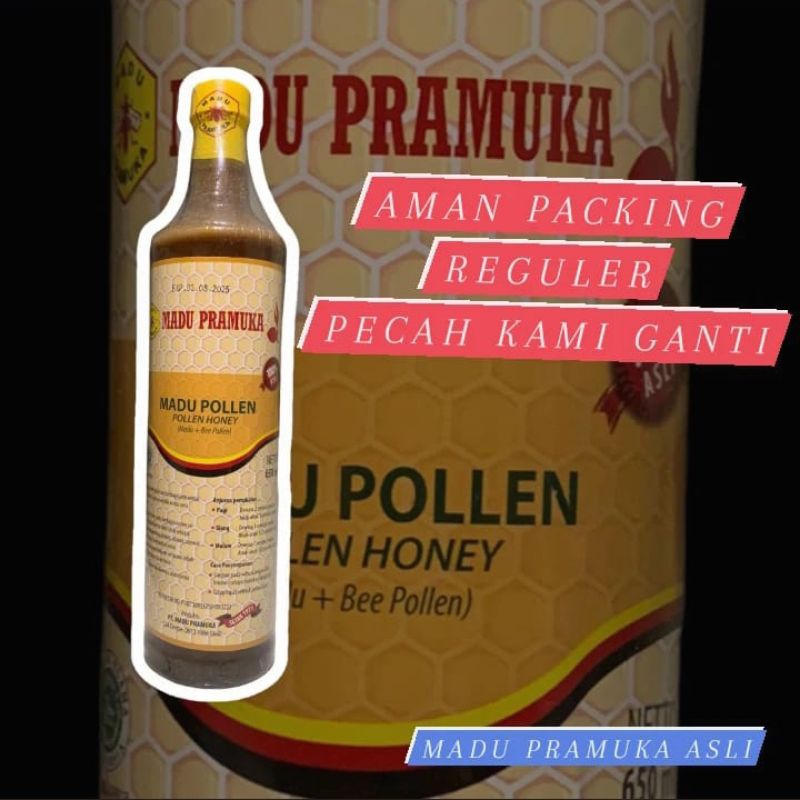 

MADU PRAMUKA (MADU POLEN) 650 ml