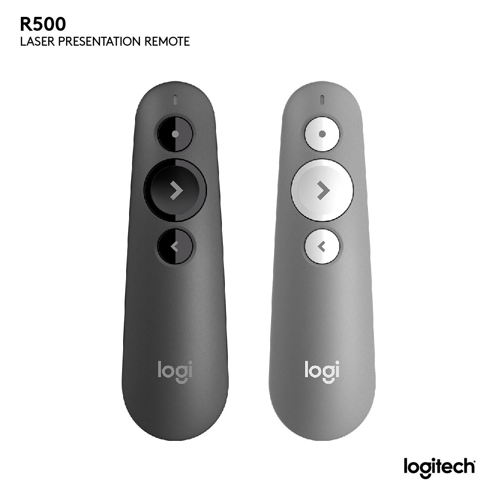 Logitech R500 Wireless Laser Presenter Red Remote / Laser Pointer