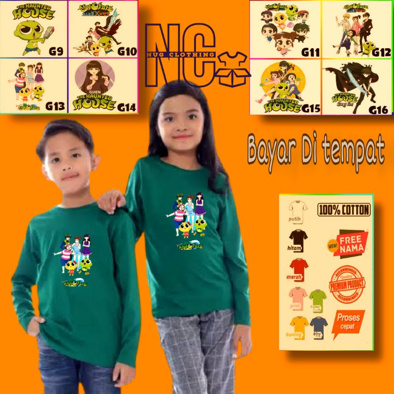 Kaos Anak Perempuan Lengan Panjang Sinbi House Pakaian perempuan Fashion anak laki