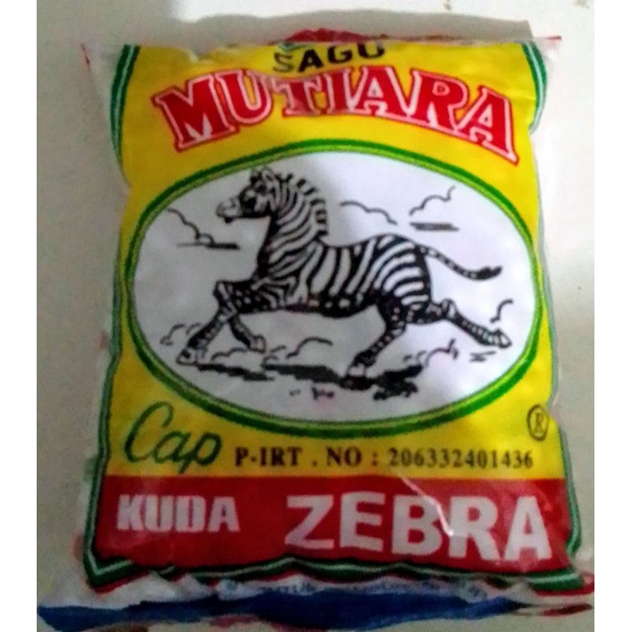 

sagu mutiara cap zebra