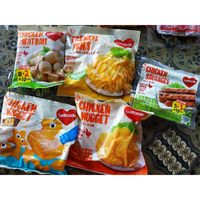 

frozen food belfoods 5 macam