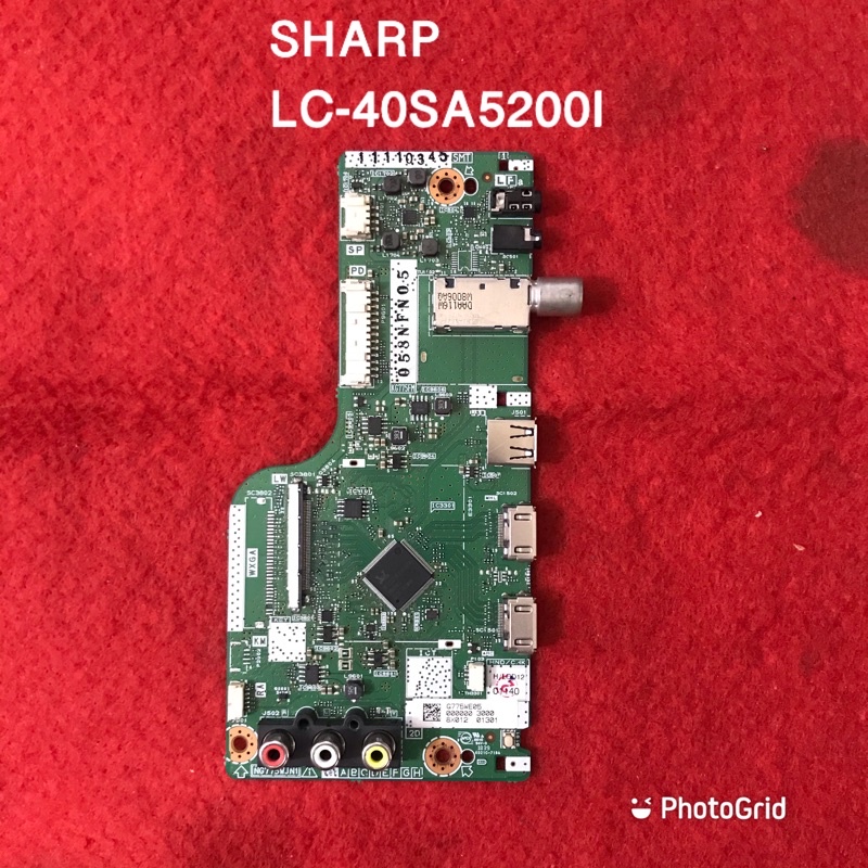 SHARP LC-40SA5200I Mainboard Tv Led - Motherboard Mb Tv Led Sharp LC-40SA5200I