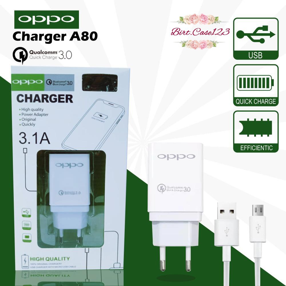 BM048 A80 Cashan Cashan OPPO 3Amper QUALCOM micro fast Charging Anti meledak A3S A5S F9 F11 F5 F7 BC3870