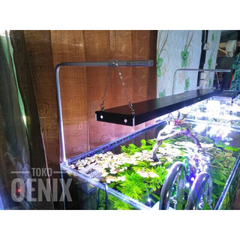 fullset stand tiang gantung lampu HPL heatshink aquarium aquascape