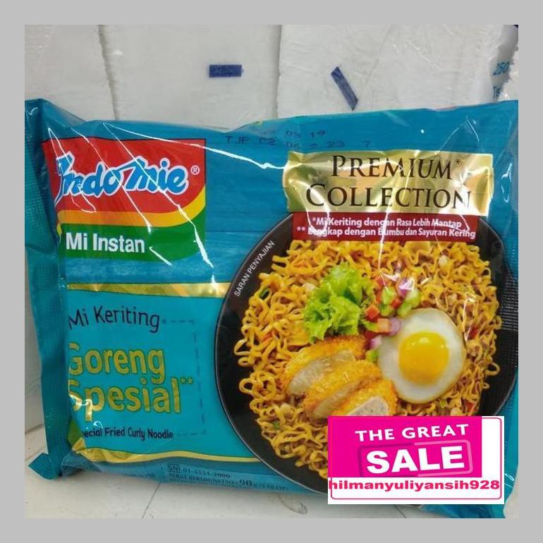 

Ch5Hil1 Indomie Premium Collection Mie Keriting Goreng Spesial 90Gr Hilchq1
