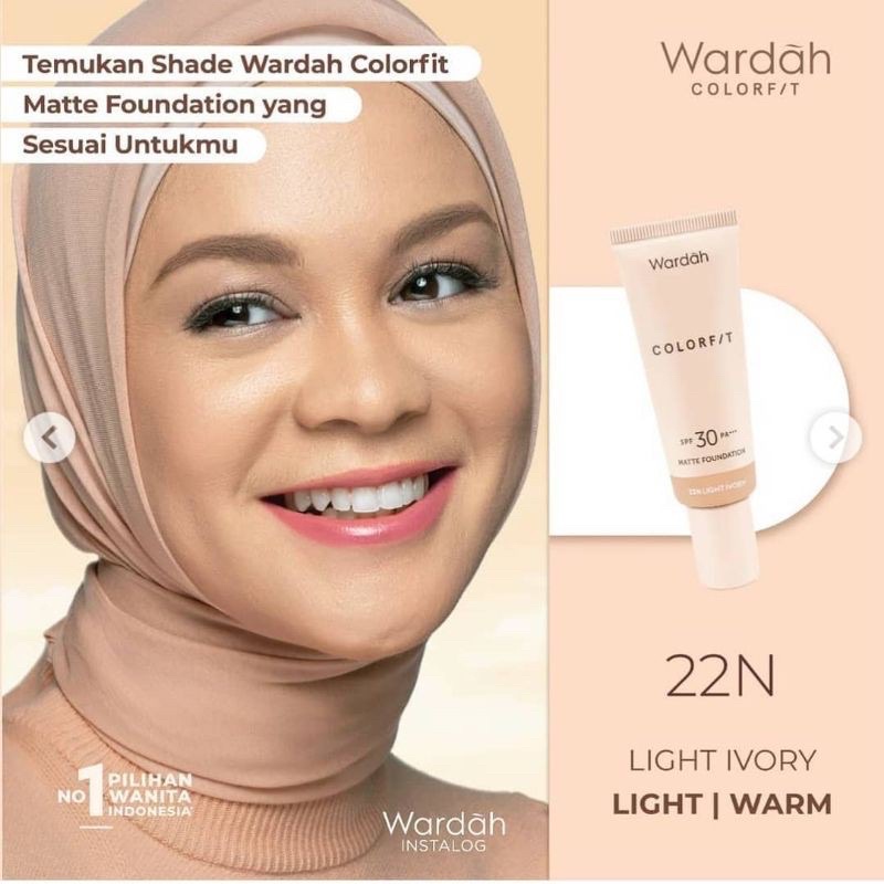 WARDAH COLORFIT MATTE FOUNDATION