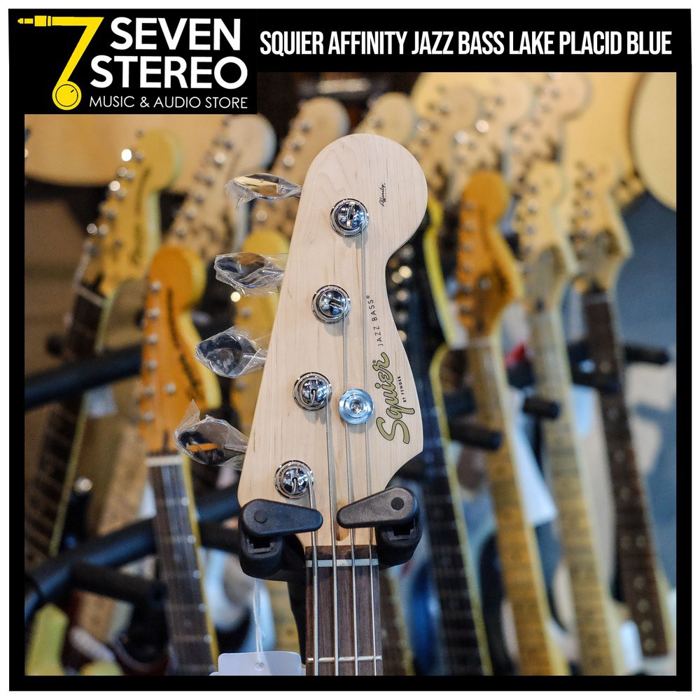 Squier Affinity Jazz Bass Lake Placid Blue