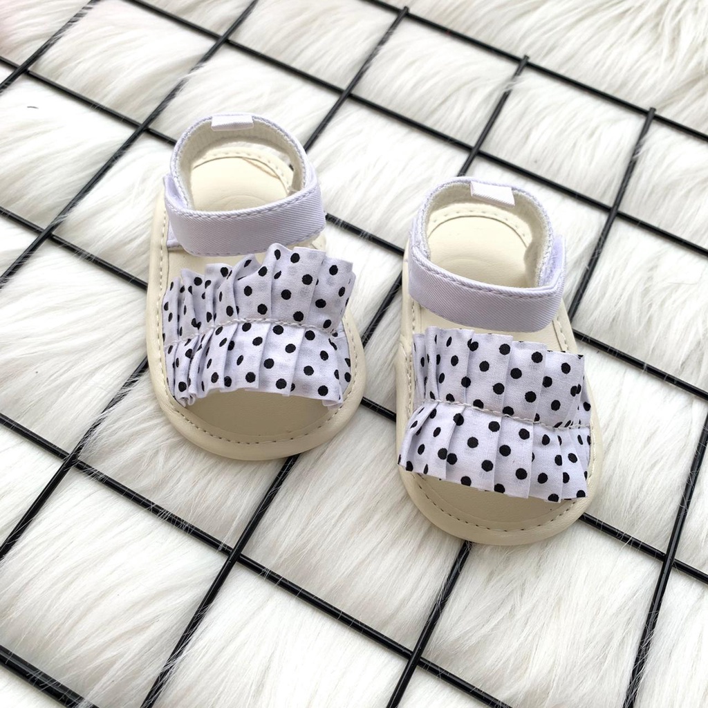 Sepatu sandal anak bayi cewek perempuan lucu pergi jalan casual kekinian baby girl -sep