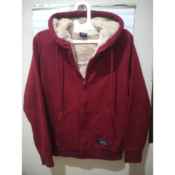 zip hoodie polham sherpa
