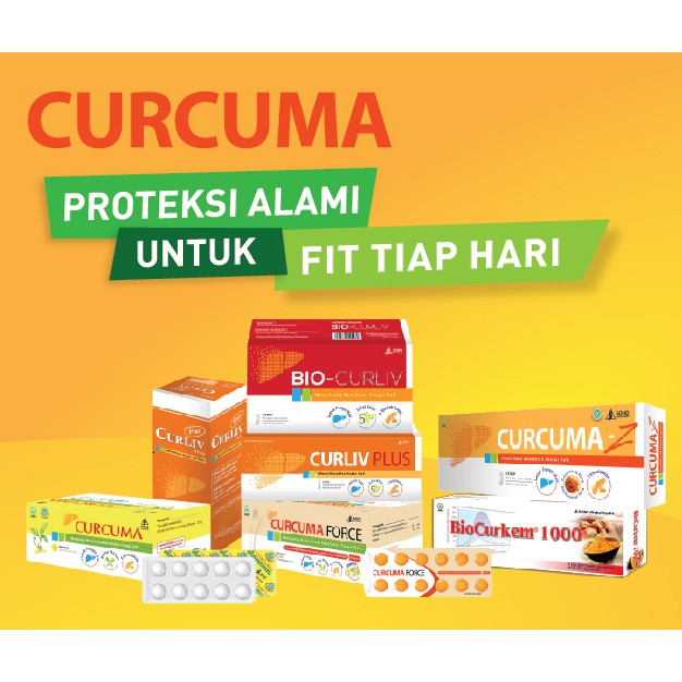 CURCUMA FCT/FORCE BOX 10 BLISTER ISI 120 TABLET