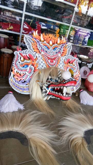 Bando barongan putih murah / bando barongan / bando / barongan