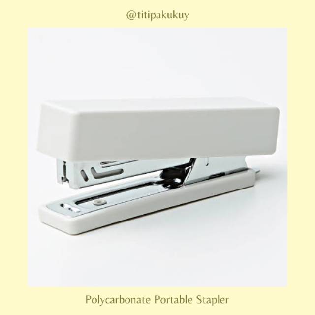 

Polycarbonate Portable Stapler MUJI