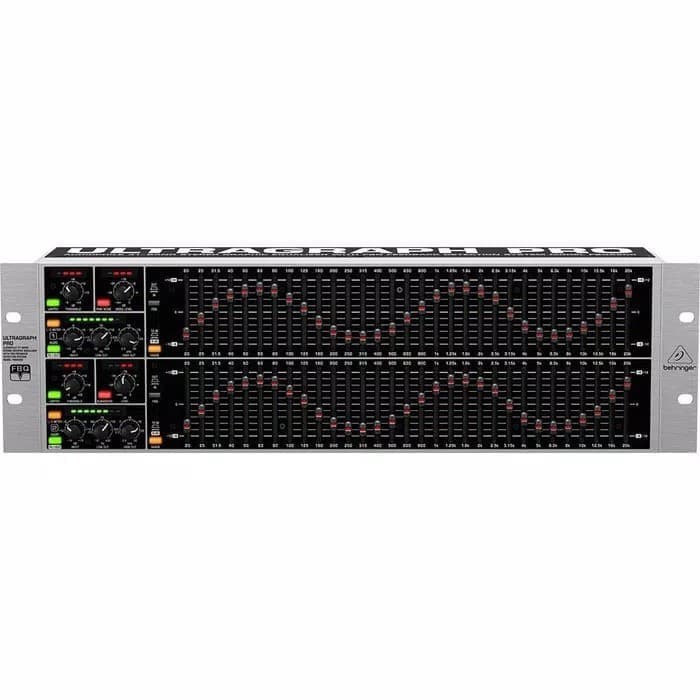 Behringer FBQ6200HD - FBQ6200 HD Graphic Equaliser 31 Band Uk. 3U Original