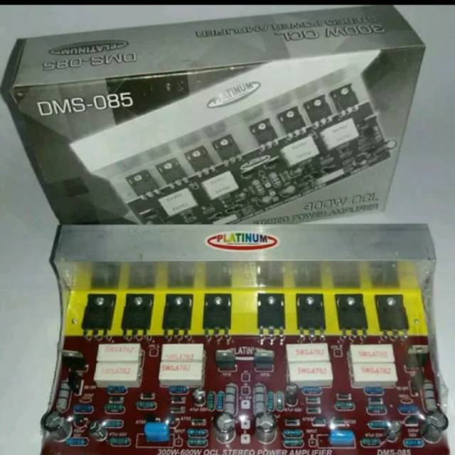Kit Power Amplifier OCL 600W DMS-085 stereo