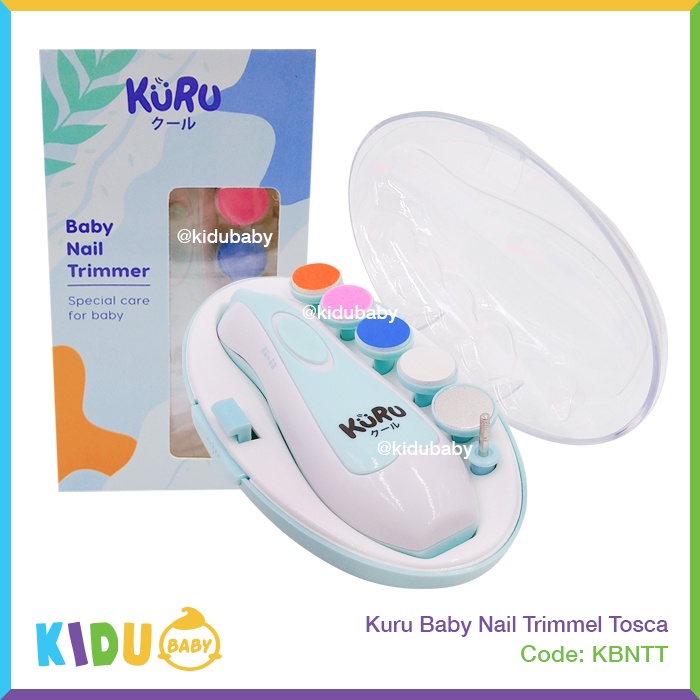 Kuru Baby Nail Trimmer Alat Kikir Gunting Kuku Elektrik Bayi dan Anak kidu Baby