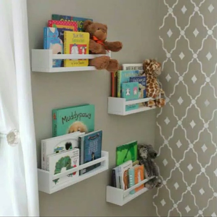 

1pc Rak Buku anak - Putih