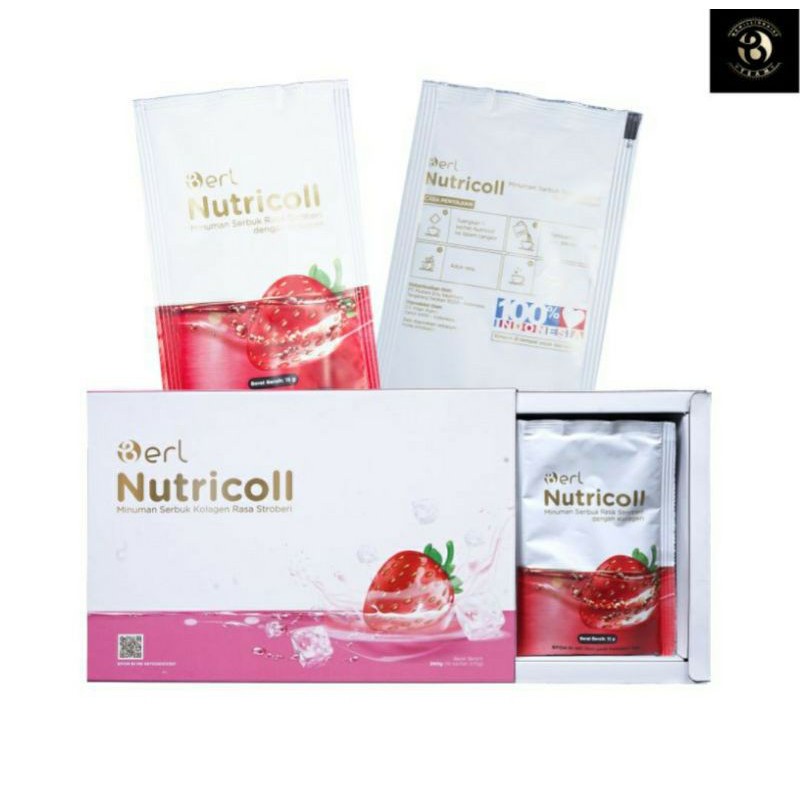 

B Erl Nutricoll minuman Collagen/Minuman 100% Halal & Bpom/Minuman kesehatan/minuman perawatan kulit