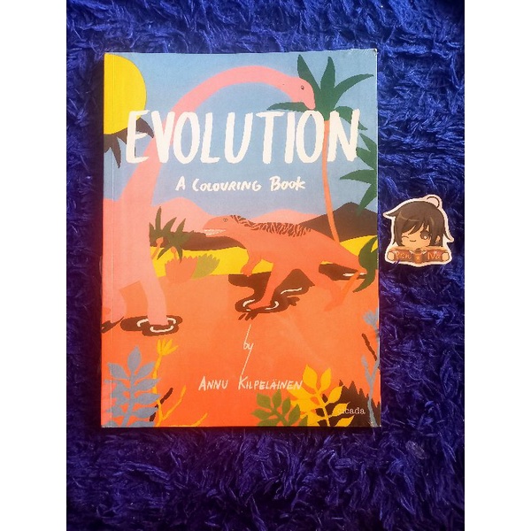 evolution colouring book dinosaurs