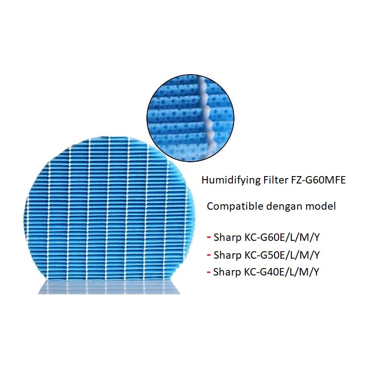 Humidifying Filter sharp FZ-G60MFE KC-G60E KC-G50E KC-G40E KC-G60Y-W/H KC-G50Y-W KC G40Y-W/H sharp air purifier